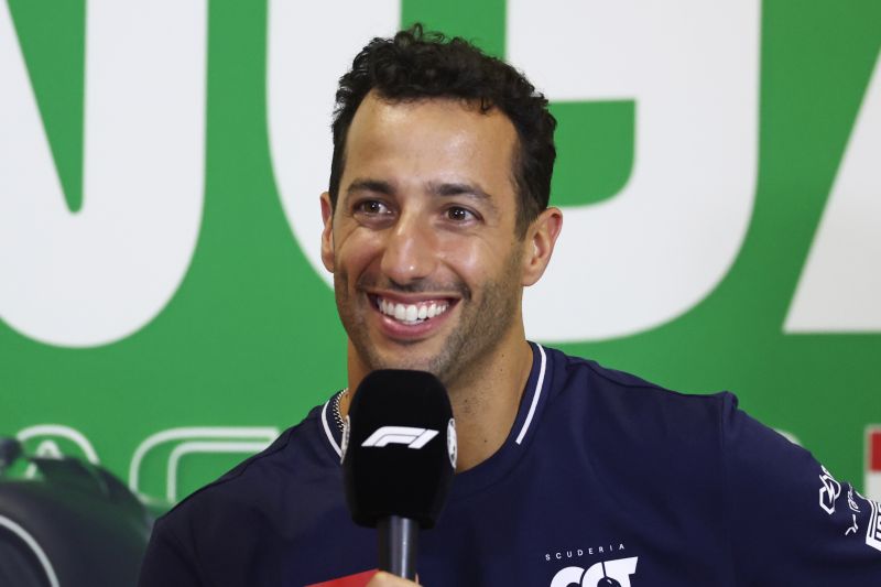 „Vegasban is jártam” – Ricciardo nem bírt magával a sajtótájékoztatón