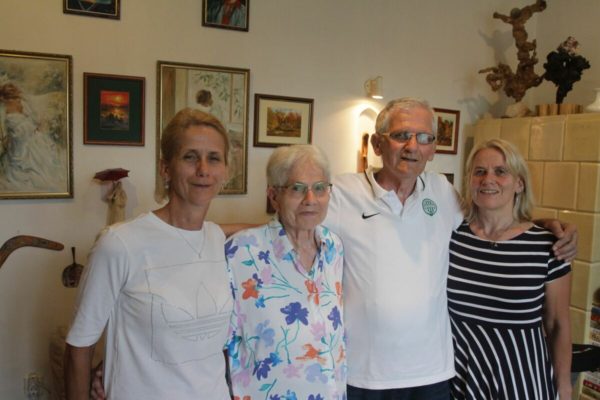 Budakeszi találkozó az éremhalmozó, evezős Sarlós családdal