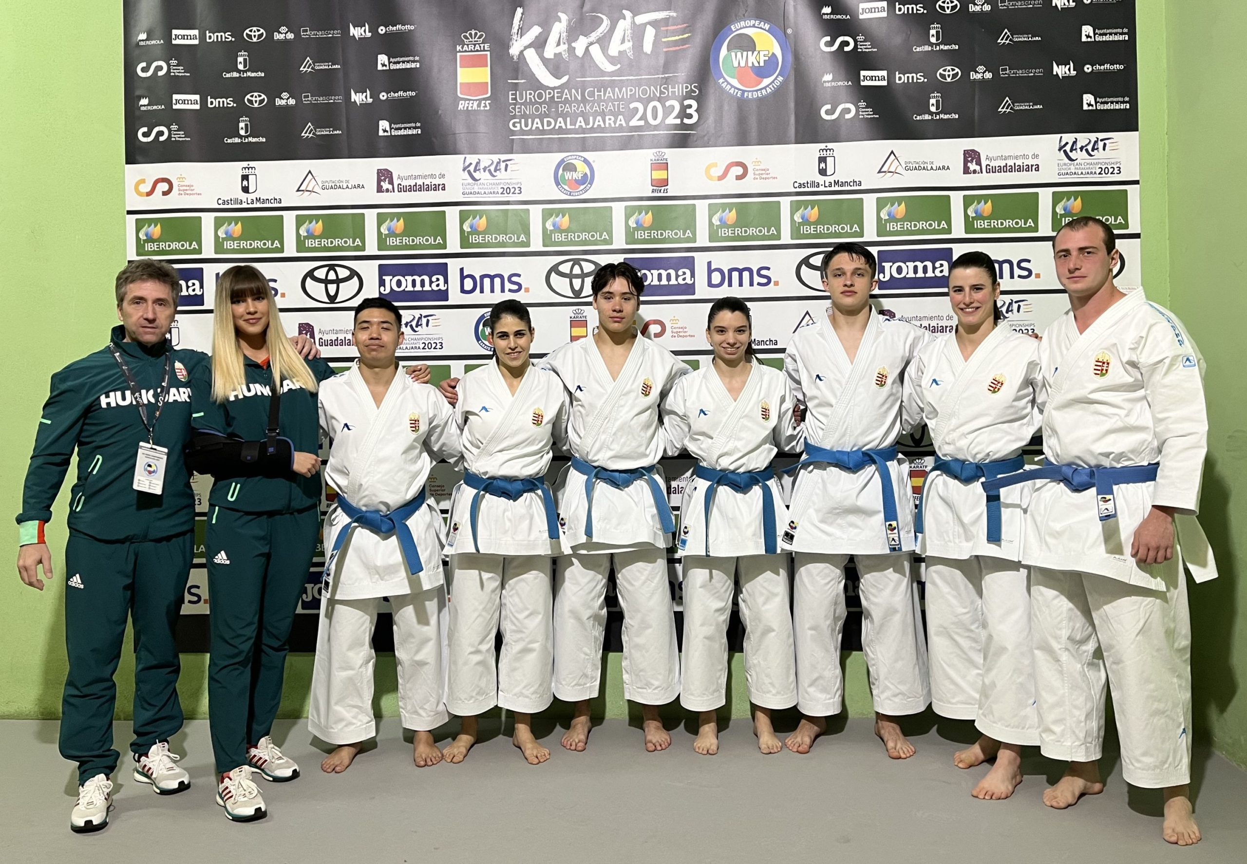 Folyamatosan készülnek formagyakorlatosaink a budapesti karate vb-re​​​​​​​