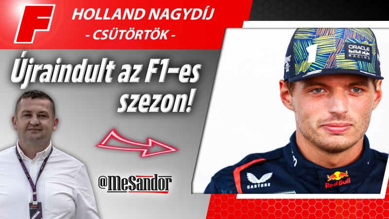 Helyszíni: újraindult az F1-es szezon!