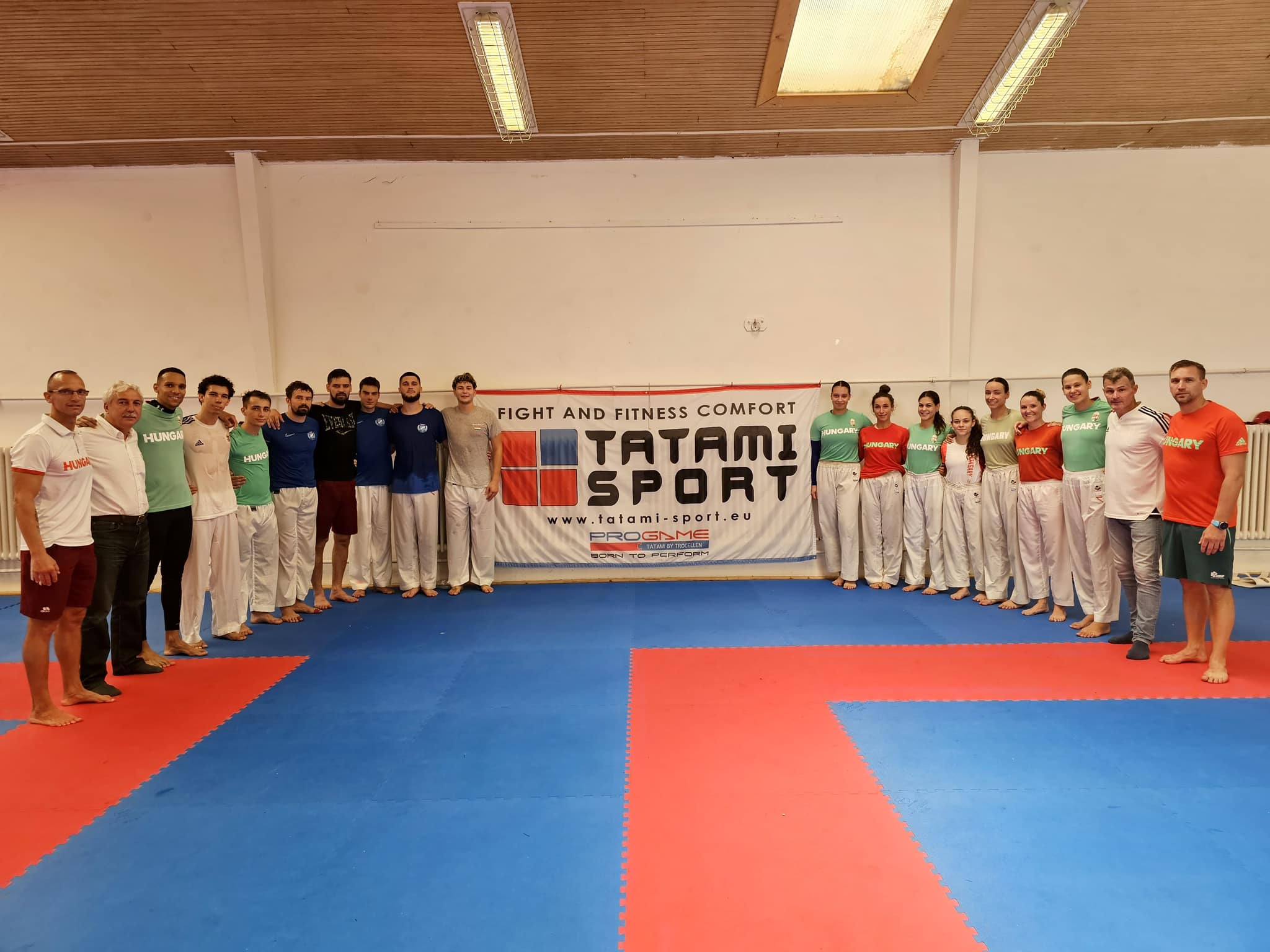 Megkezdte a szervezett felkészülést az őszi budapesti karate vb-re a kumite válogatott​​​​​​​