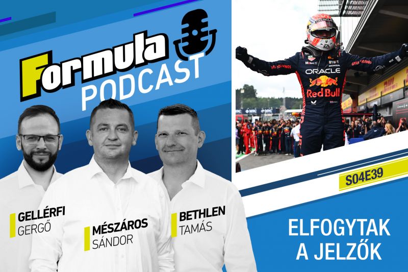 Podcast: Elfogytak a jelzők Verstappenre