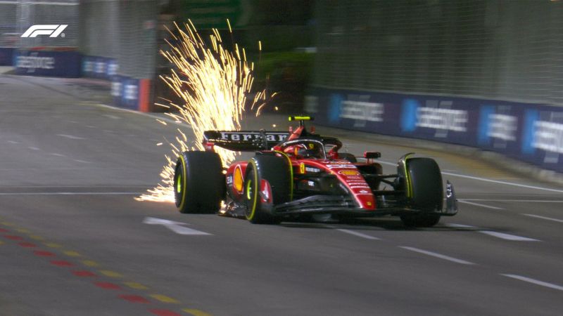 A Ferrari az élen péntek este az F1-es Szingapúri Nagydíjon