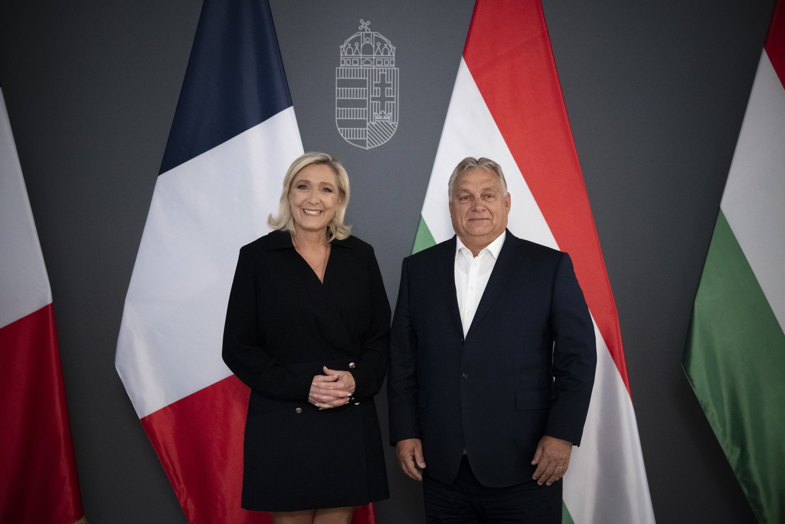 Orbán Viktor Marine Le Pennel tárgyalt