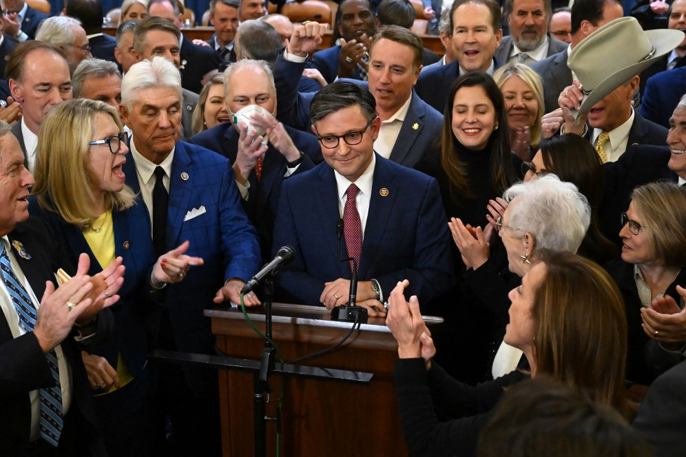 Az amerikai képviselőház republikánus képviselői Mike Johnsont jelölték a házelnöki tisztségre