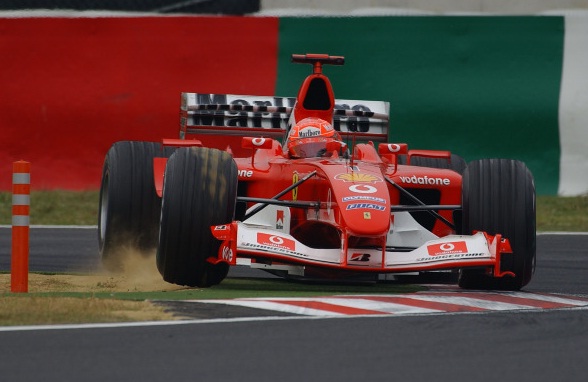 schumacher 2003 retro