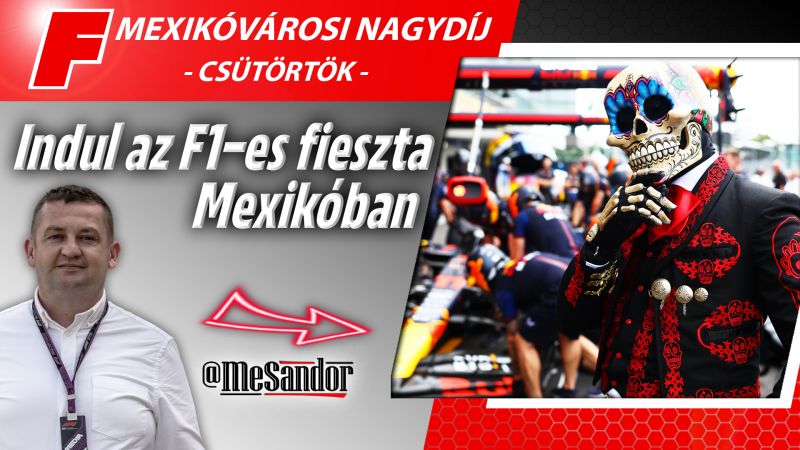 Indul az F1-es fieszta Mexikóban