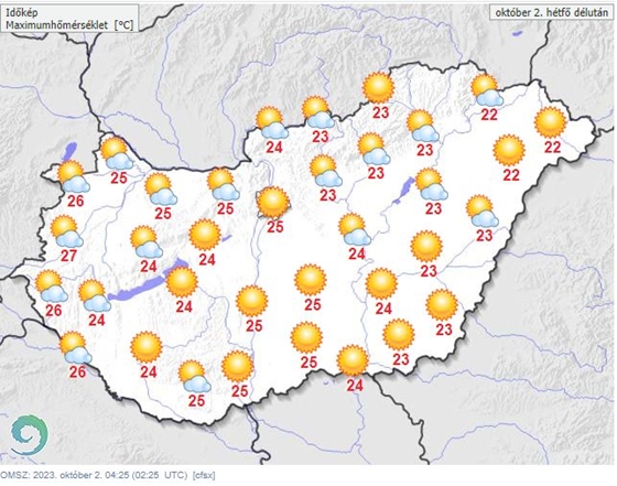 Itthon: Az őszi időjárásra még várni kell