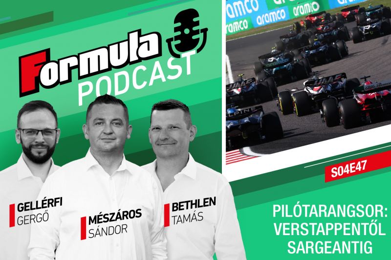 Podcast: Pilótarangsor a szezonhajrá előtt