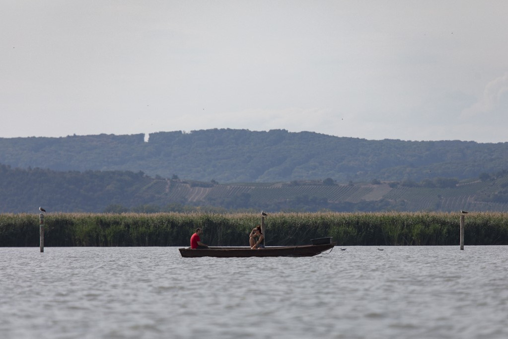 UNESCO-szakértők a Fertő tónál