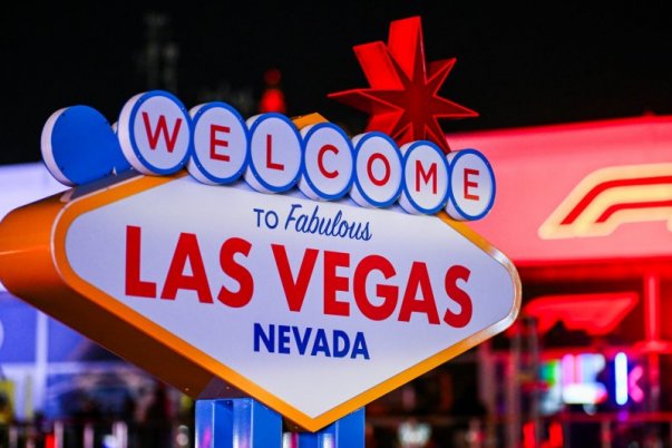 Az első F1-es edzés Las Vegasban