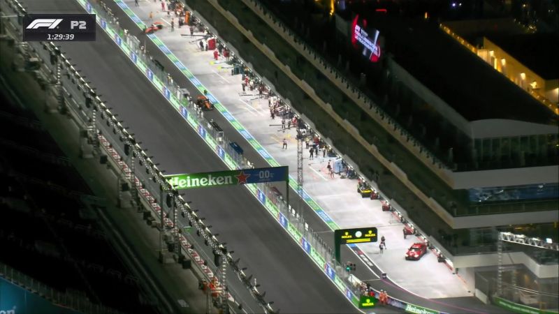 Az F1-s Las Vegas-i Nagydíj második szabadedzésének végeredménye