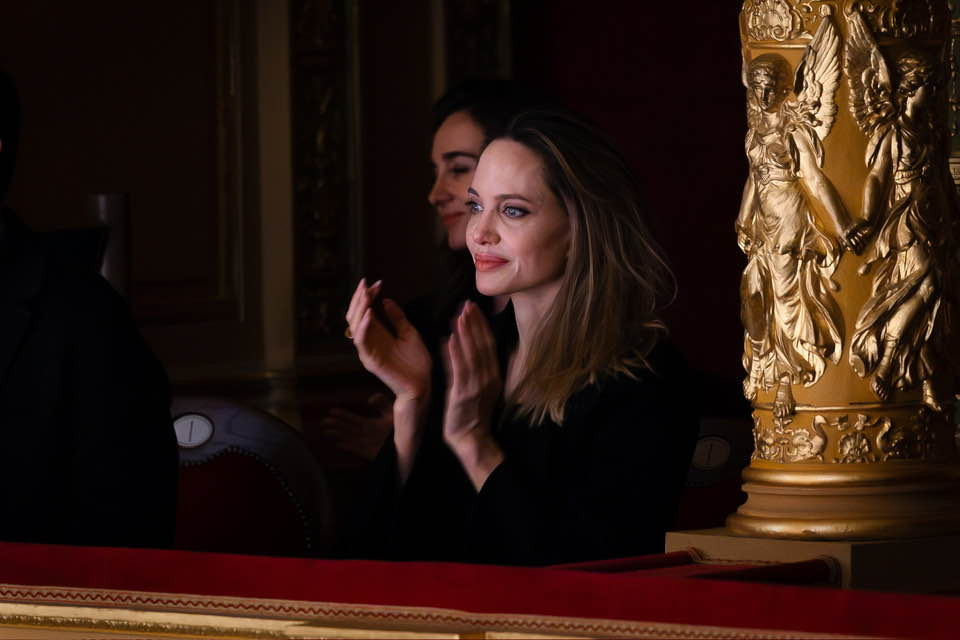 Az Operaházban tűnt fel Budapesten Angelina Jolie