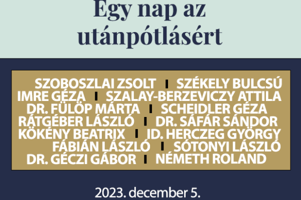 Egy nap az utánpótlásért – konferencia klasszis előadókkal