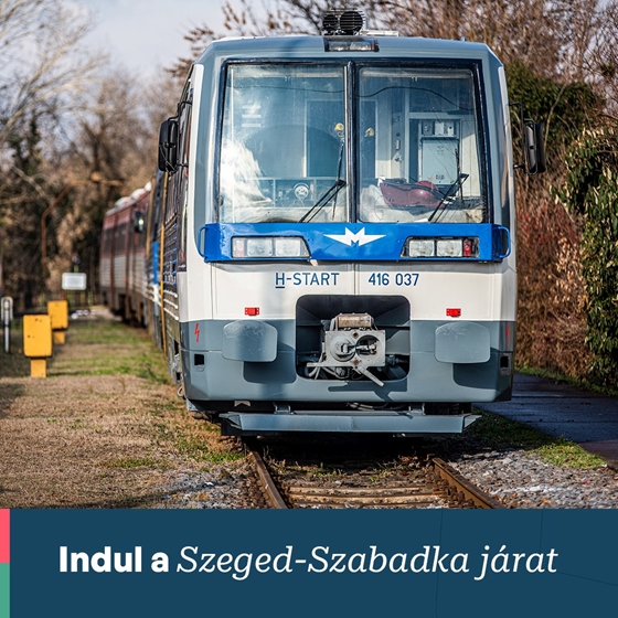 Itthon: Most már tényleg elindul a vasúti személyforgalom a Szeged-Szabadka vonalon, lett menetrend is