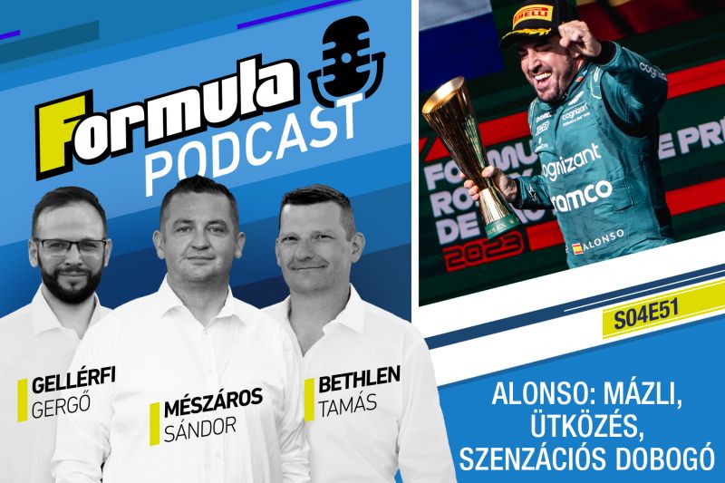 Podcast – Alonso: mázli, ütközés, szenzációs dobogó