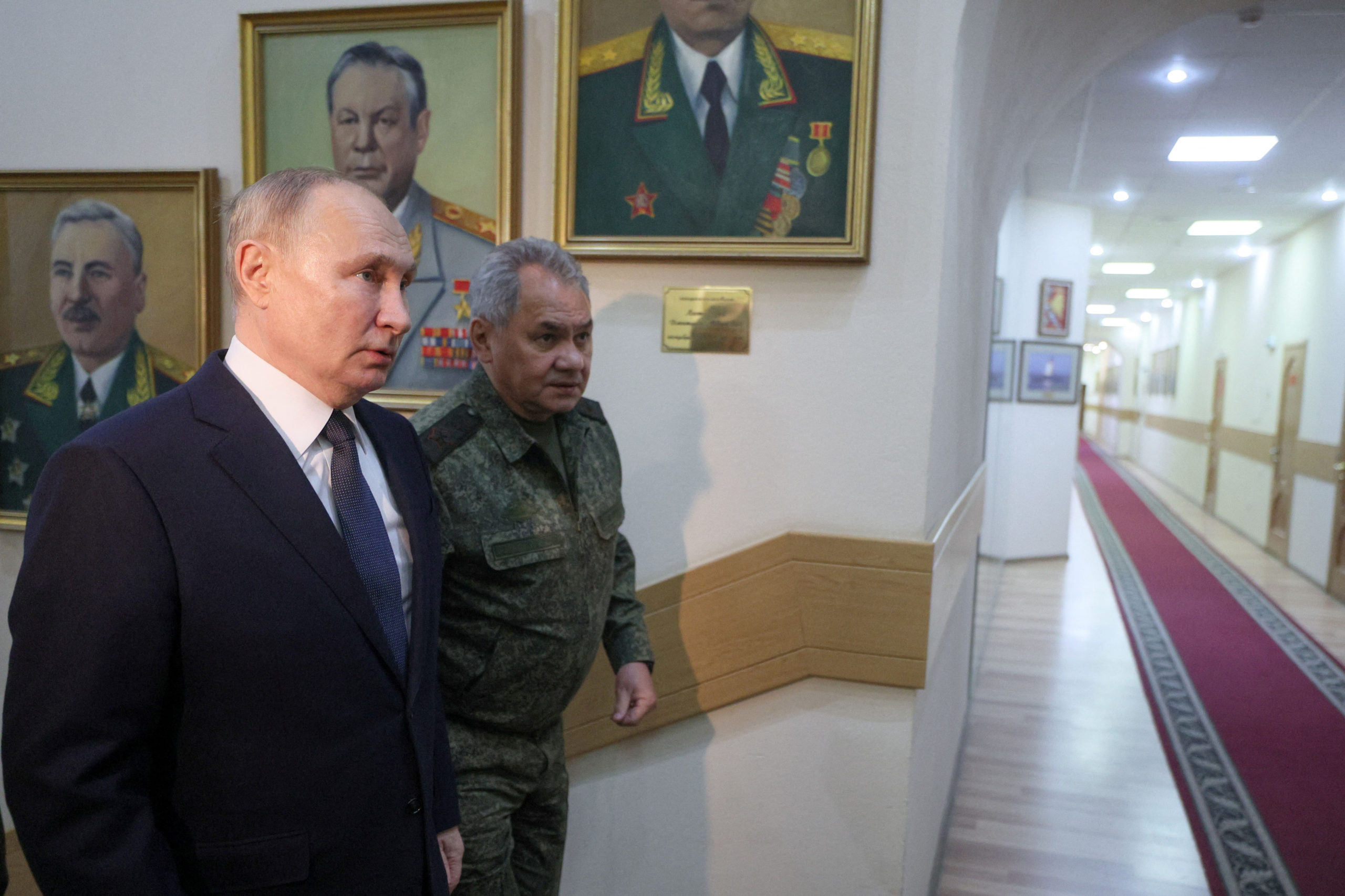 Vlagyimir Putyin váratlan látogatást tett