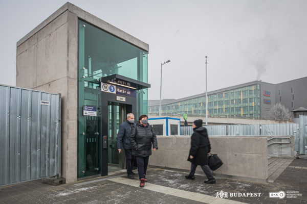 Akadálymentesen is elérhető a Határ úti metróállomás