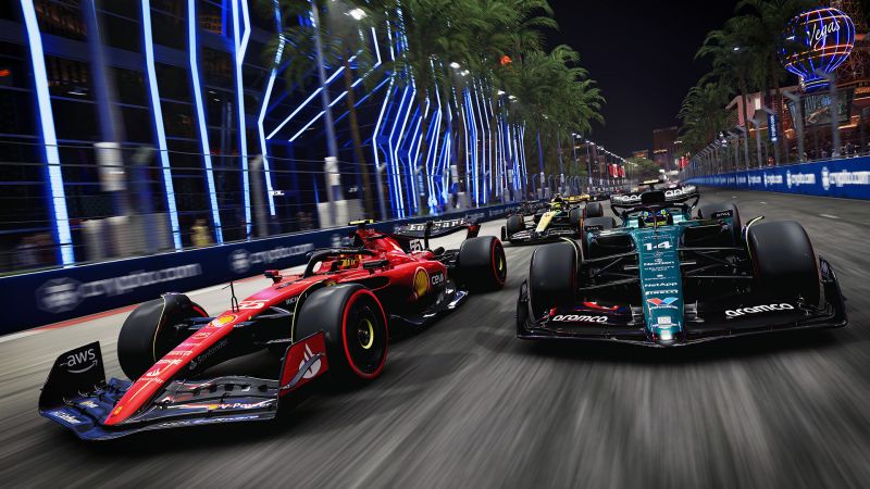 F1 23: Verstappen, Alonso, Hamilton, Ferrarik