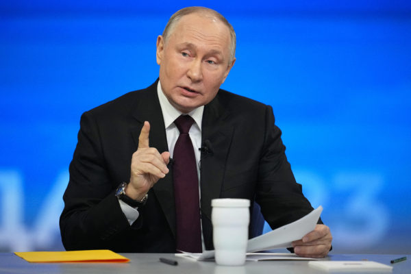 Vlagyimir Putyin az ukrajnai puccsról beszélt